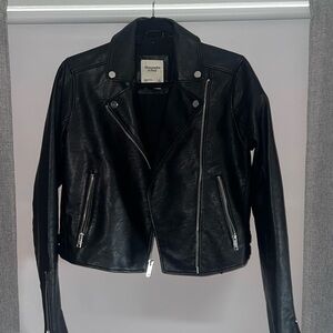 Abercrombie & Fitch Vegan leather jacket